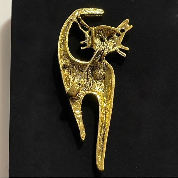✨Gorgeous Rhinestones Cat Brooch - Picture 2 of 2